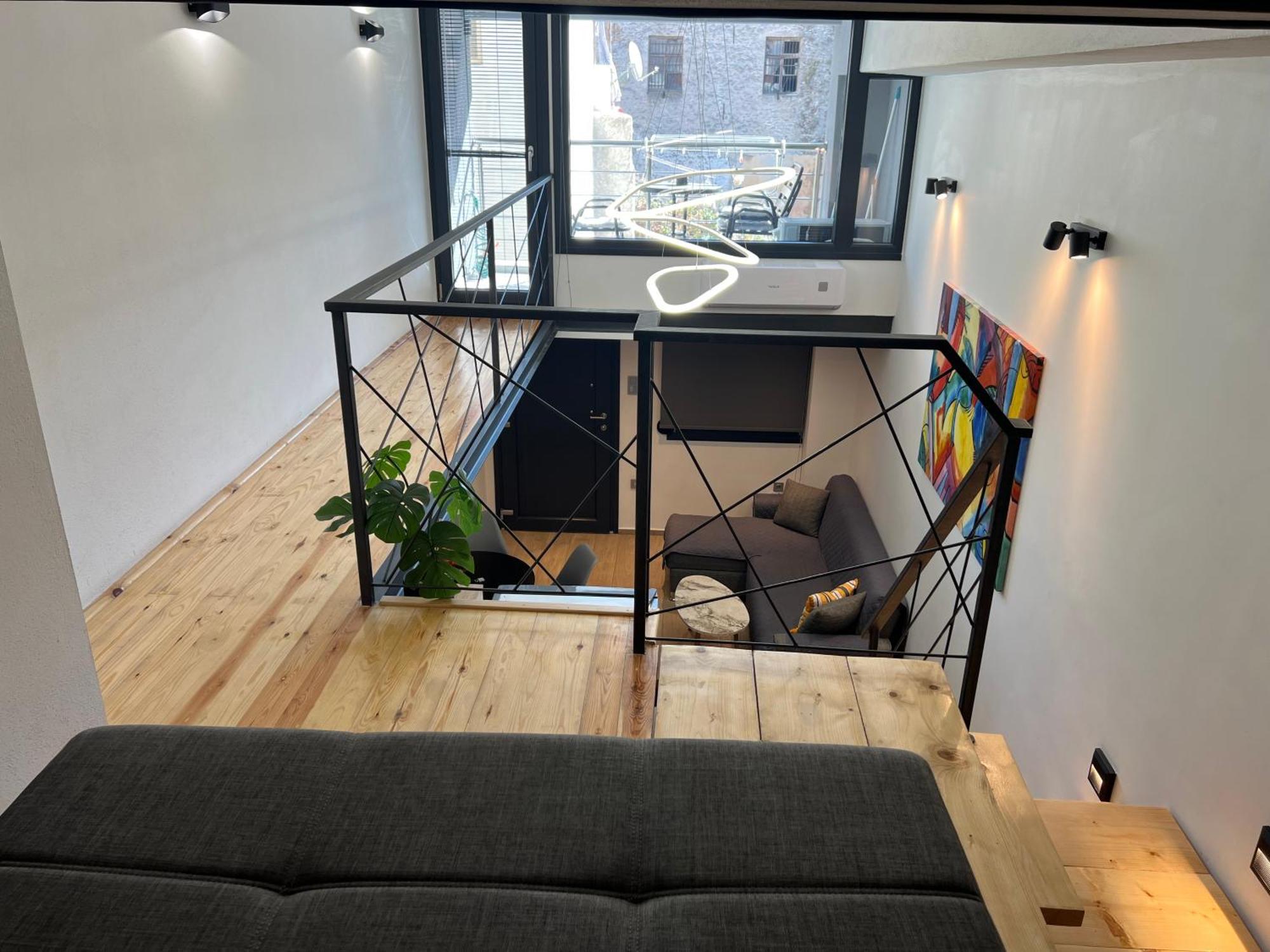 City Center Loft With Private Parking Kavala Bagian luar foto
