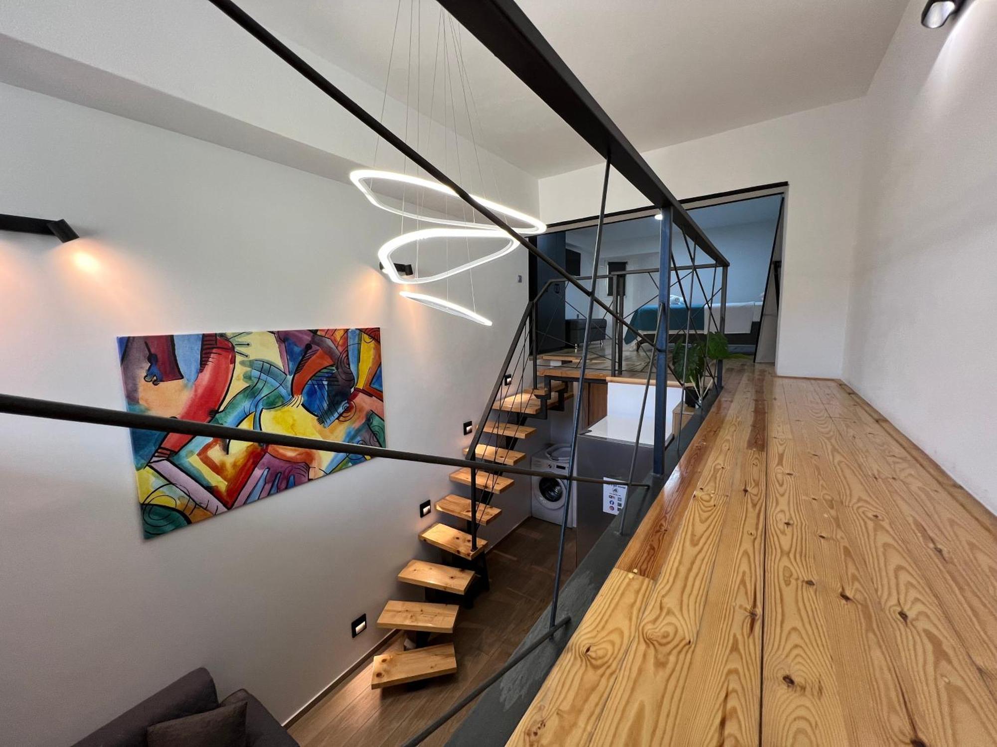 City Center Loft With Private Parking Kavala Bagian luar foto
